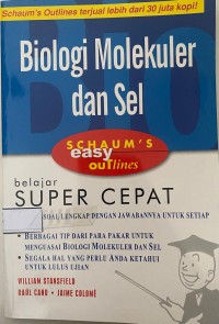 Image of Biologi Molekuler dan Sel