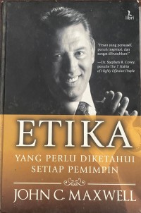 Image of Etika Yang Perlu Diketahui Setiap Pemimpin