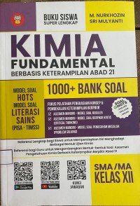 Image of KIMIA FUNDAMENTAL BERBASIS KETERAMPILAN ABAD 21