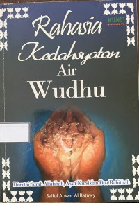 Image of Rahasia Kedahsyatan Air wudhu