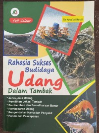 Image of Rahasia Sukses Budidaya Udang dalam Tambak